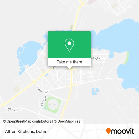 Alfren Kitchens map