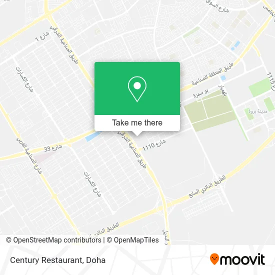 Century Restaurant map