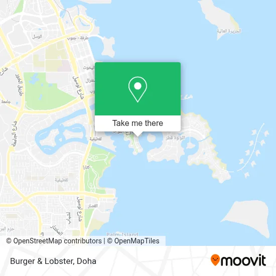 Burger & Lobster map