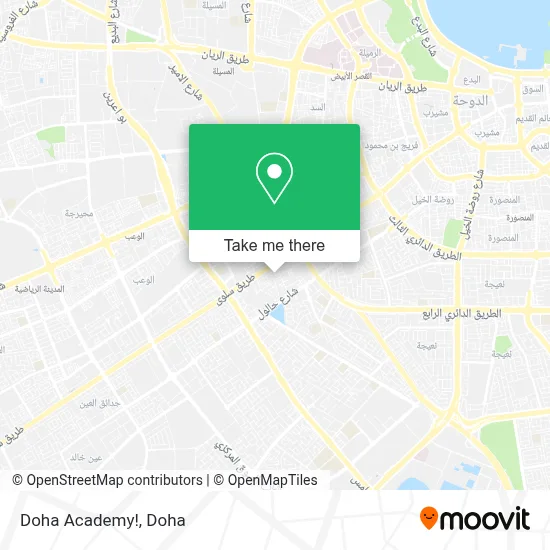 Doha Academy! map
