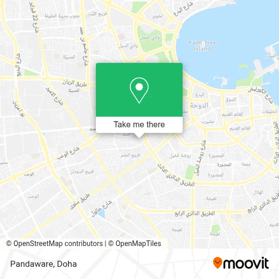 Pandaware map