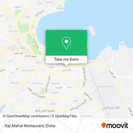 Raj Mahal Restaurant map