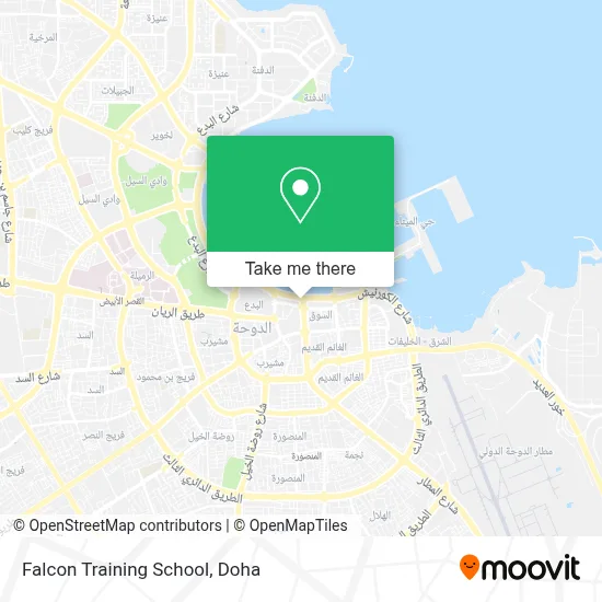 Falcon Training School map