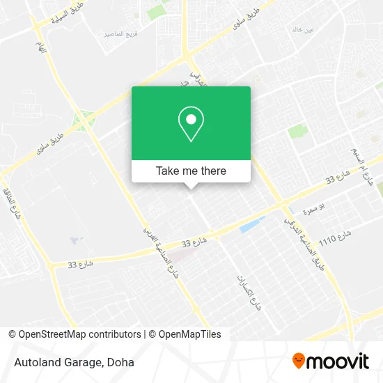 Autoland Garage map