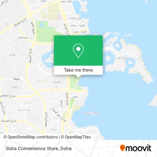Sidra Convenience Store map