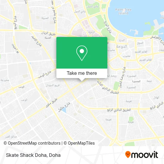 Skate Shack Doha map