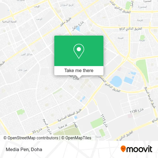 Media Pen map