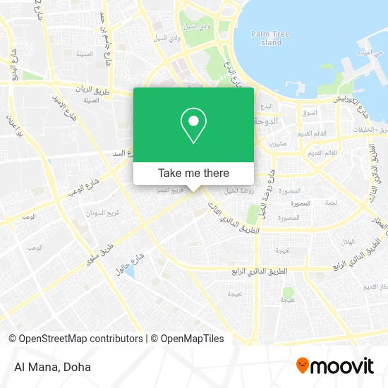 Al Mana map