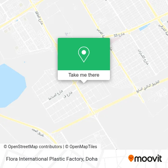 Flora International Plastic Factory map