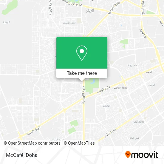 McCafé map