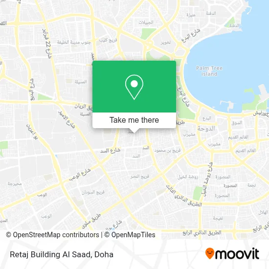 Retaj Building Al Saad map