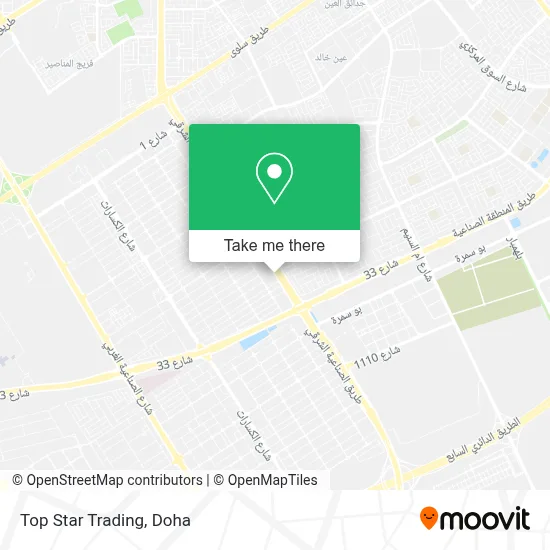 Top Star Trading map