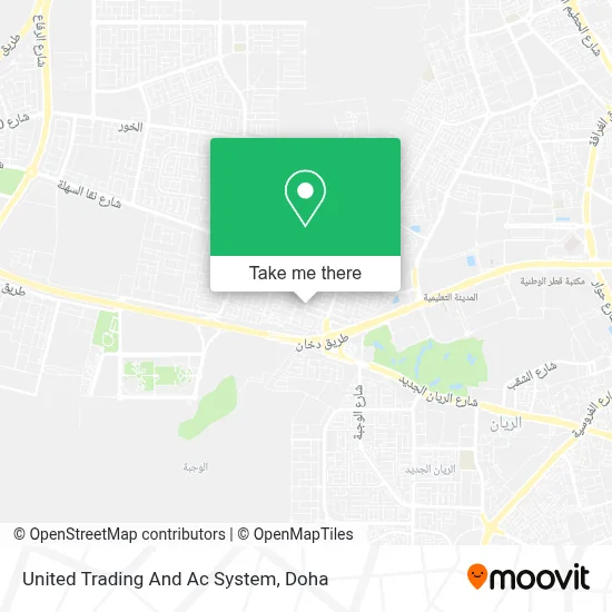 United Trading And Ac System map