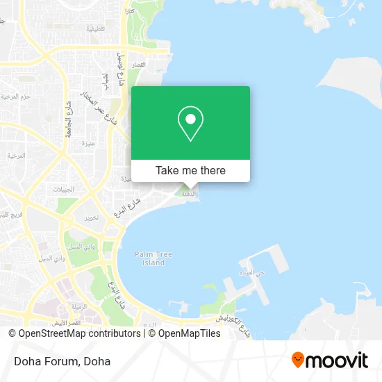 Doha Forum map