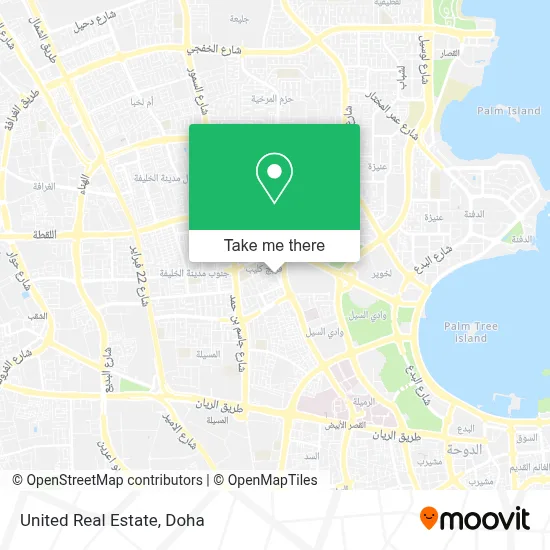 United Real Estate map