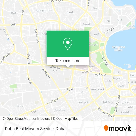 Doha Best Movers Service map