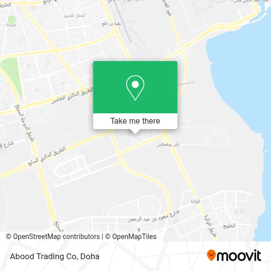 Abood Trading Co map