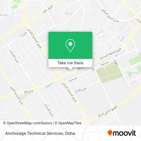 Anchorage Technical Services map
