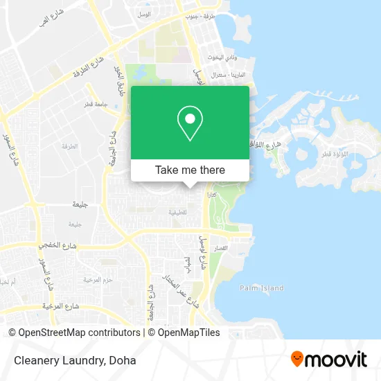 Cleanery Laundry map