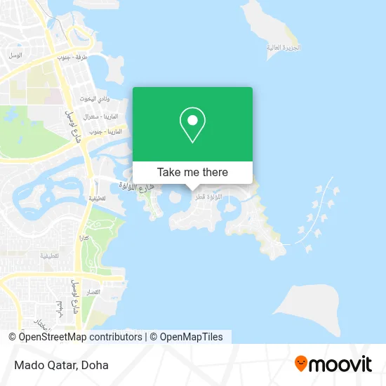 Mado Qatar map