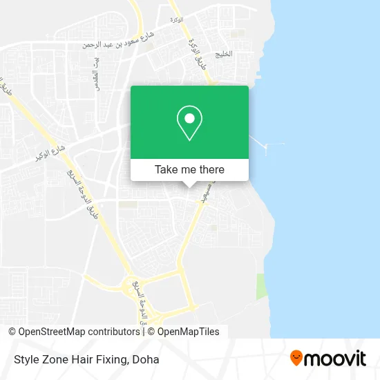 Style Zone Hair Fixing map