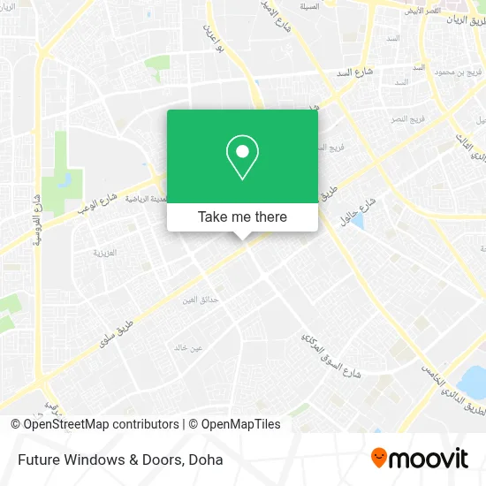 Future Windows & Doors map