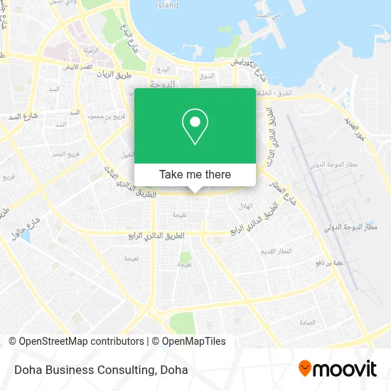 Doha Business Consulting map