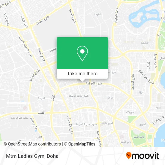 Mtm Ladies Gym map