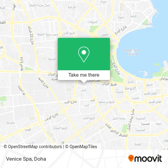 Venice Spa map