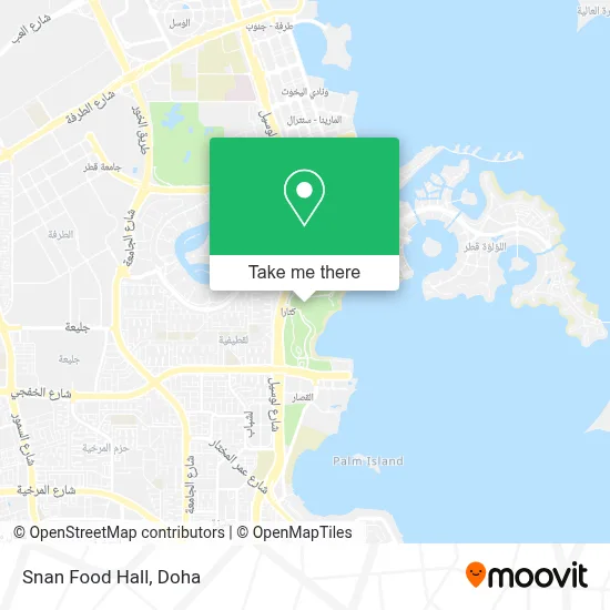 Snan Food Hall map