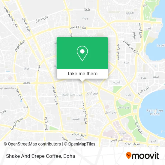 Shake And Crepe Coffee map