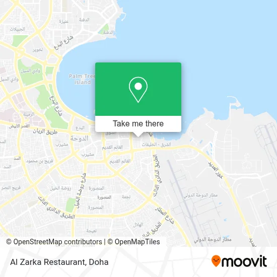 Al Zarka Restaurant map