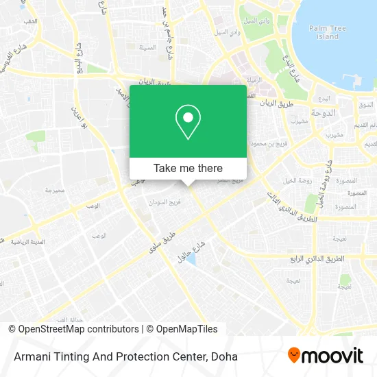 Armani Tinting And Protection Center map