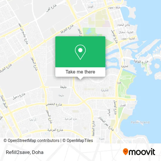 Refill2save map