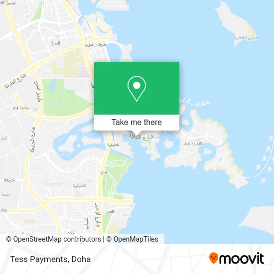 Tess Payments map