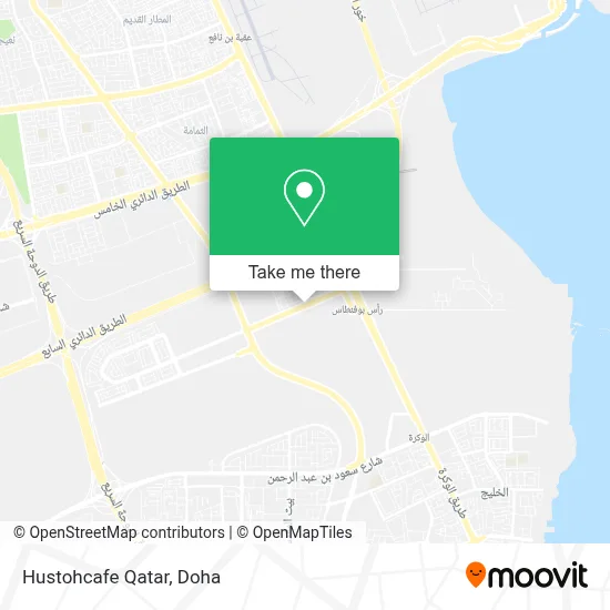 Hustohcafe Qatar map