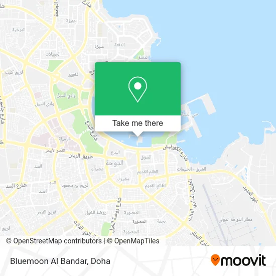 Bluemoon Al Bandar map