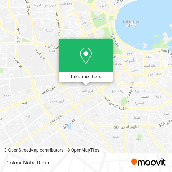 Colour Note map