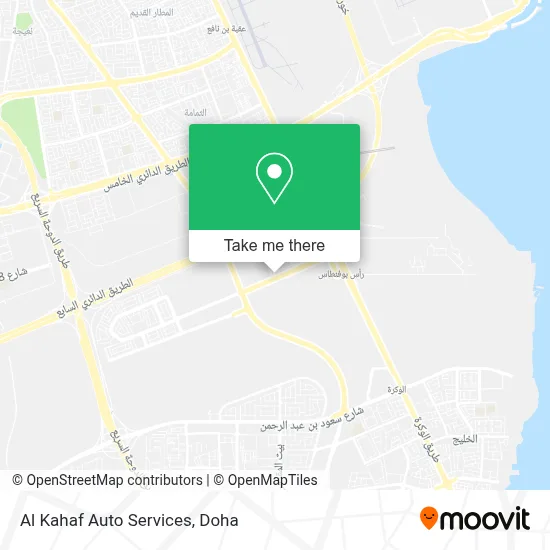 Al Kahaf Auto Services map