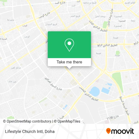 Lifestyle Church Intl map