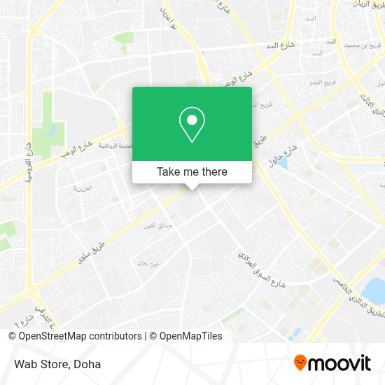 Wab Store map