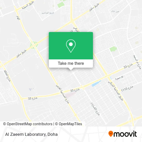 Al Zaeem Laboratory map