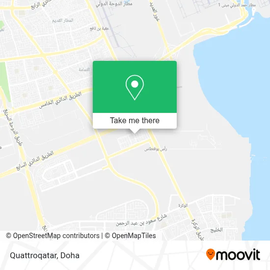Quattroqatar map