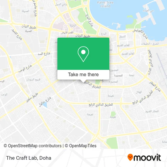The Craft Lab map