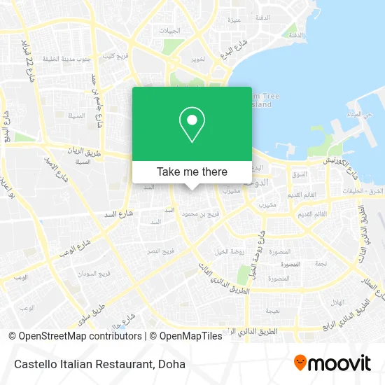Castello Italian Restaurant map