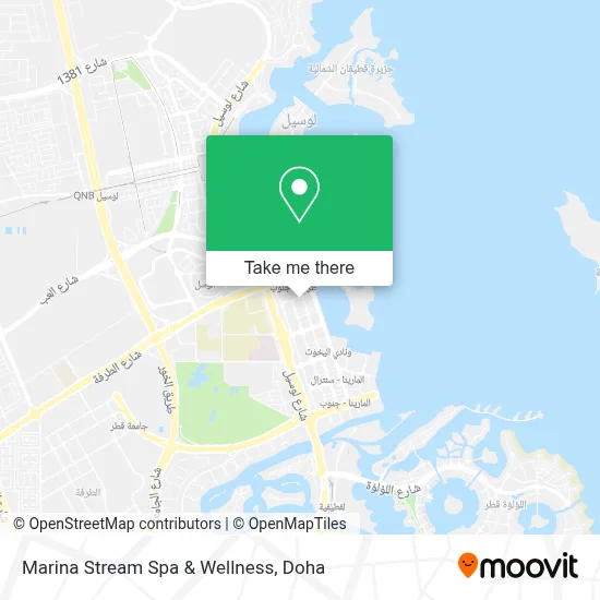 Marina Stream Spa & Wellness map
