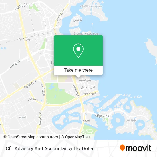 Cfo Advisory And Accountancy Llc map