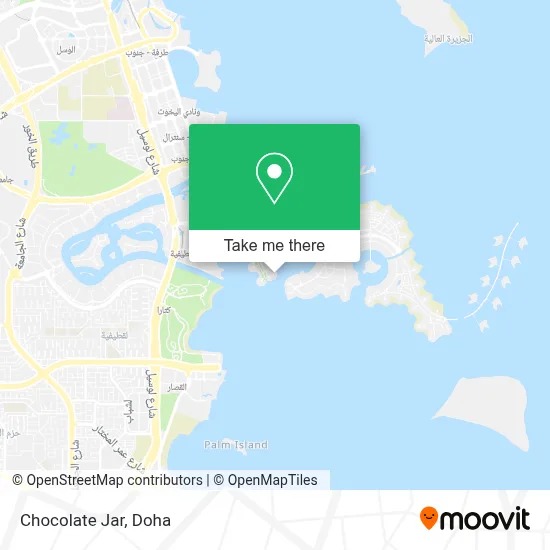 Chocolate Jar map