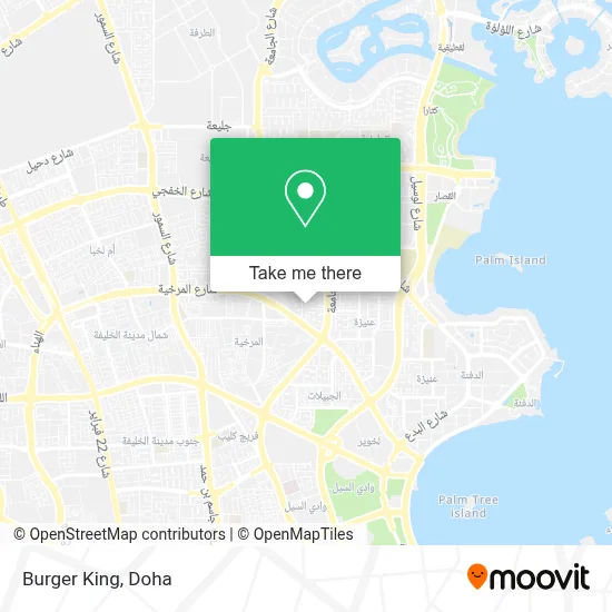 Burger King map