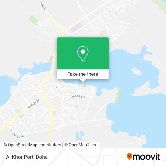 Al Khor Port map